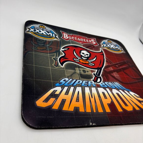 NFL Tampa Bay Buccaneers Super Bowl XXXVII Champions Logo Computer Mouse Pad - Picture 2 of 7